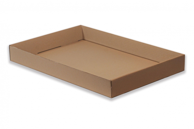 Krabice – pouze víko – hnědá (500x350x60 mm)